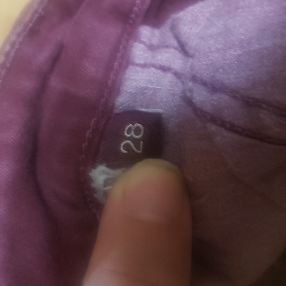 size 26 guess womans colored skinny retro jeans - Picture 5 of 5